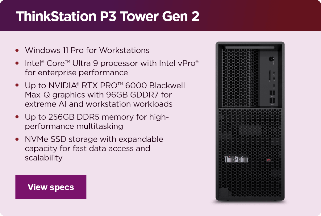 ThinkStation P3 Tower Gen 2 