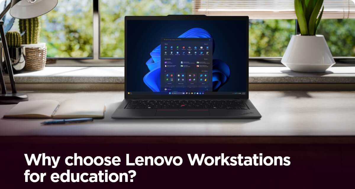 Why choose Lenovo Workstations for education?